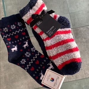 New Fuzzy Socks and Wool Socks